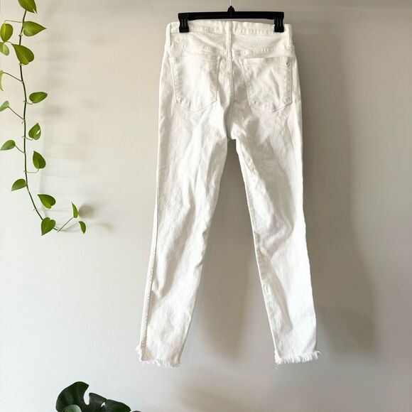 Madewell 10” High Rise Step Hem Button Fly‎ Skinny Jean 28 - Picture 6 of 7